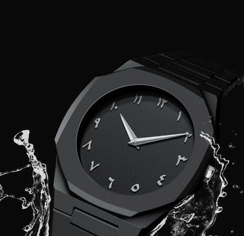 Water proof Mate Black Color Aura watch Original